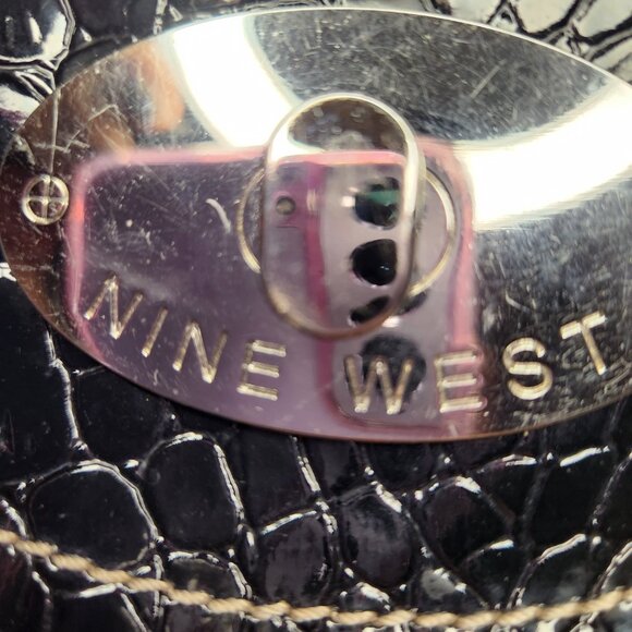 NINE WEST WOMENS OVER THE SHOULDER PURSE - Picture 4 of 16